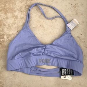 NWT PINK Halter Sports Bra